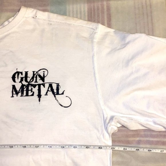 GUN&METAL 100% COTTON T-SHIRT PLUS SIZE PERFECT CONDITION - Picture 2 of 5